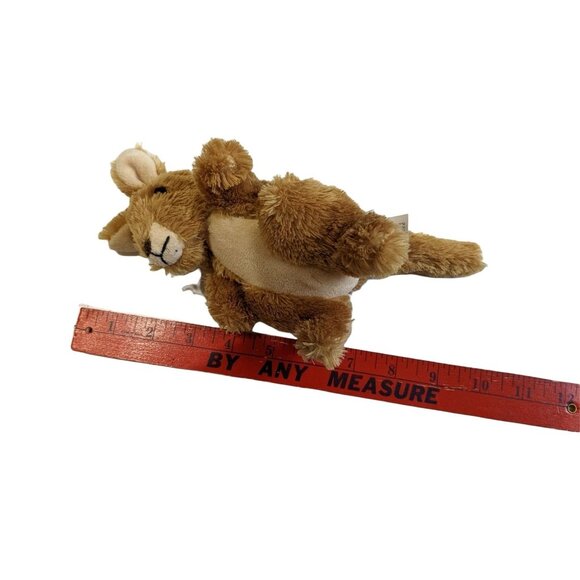 Wild Republic Kangaroo Plush Stuffed Animal 9" Brown Beige Soft Toy - Picture 8 of 9